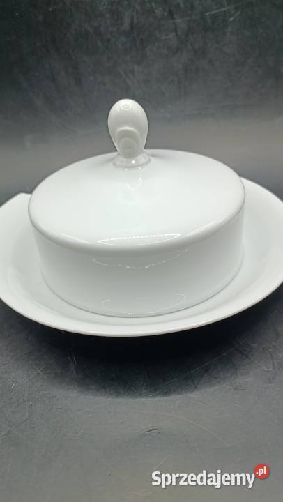 Maselniczka porcelana biała classic rose Germany lubelskie Zamość