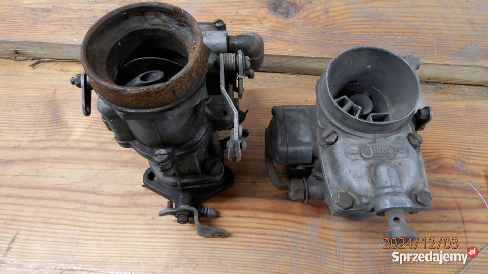 Gaźniki całość 2 JIKOV Żuk Nysa Warszawa Poznań