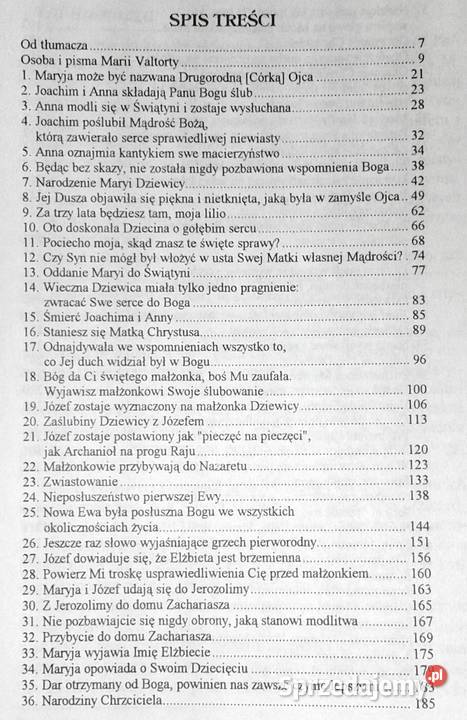 Poemat BogaCzłowieka Księga 1 Maria Valtorta Rok wydania 1996 Chełm sprzedam