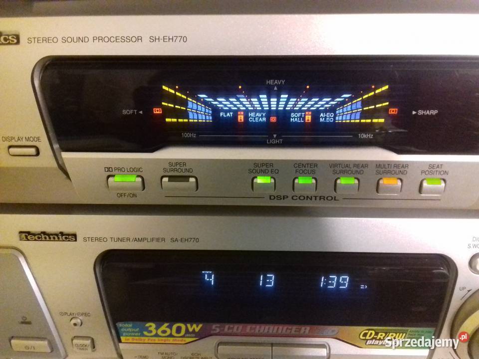 Wieża Technics Stereo Sound SHEH 770 Lubenia