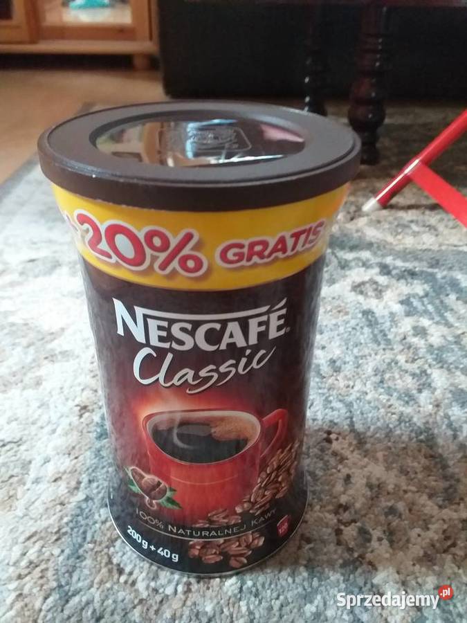 Puszka metalowa Nescafe Pozostałe Dom i Ogród Tychy