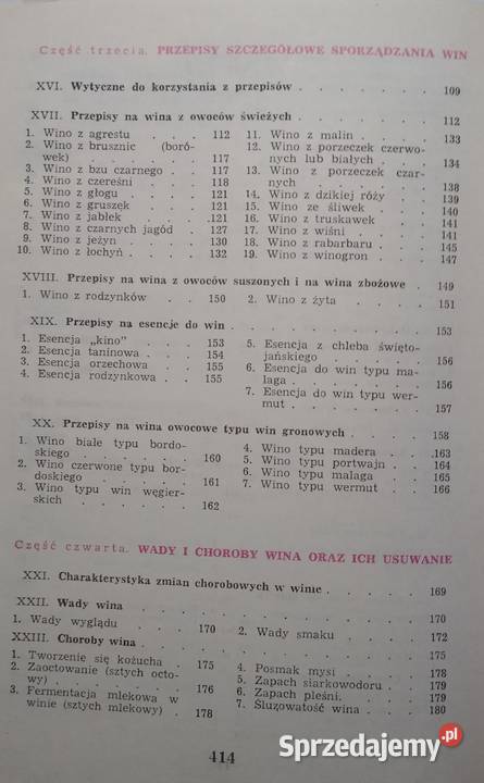 Domowy wyrób win Jan Cieślak Gdańsk