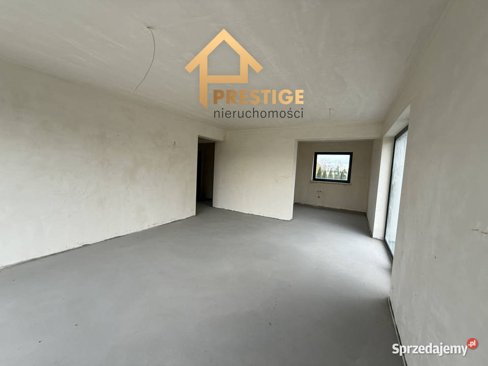 Dom w zabudowie bliźniaczej Rudzica kKonina dachówka wielkopolskie