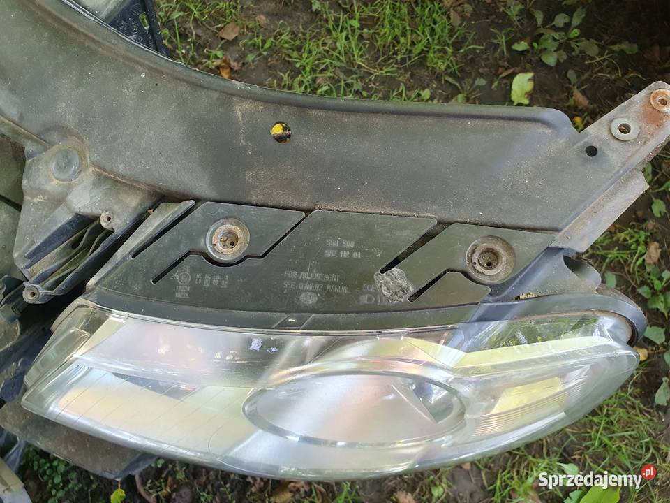 Lampy przód Vw Passat b6 lewa prawa h7 halogen Nowy Dwór Gdański