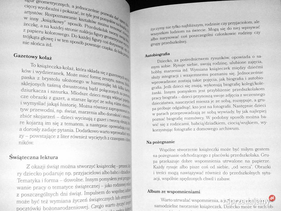 Zabawy z książką w przedszkolu w domu i w szkole Chełm