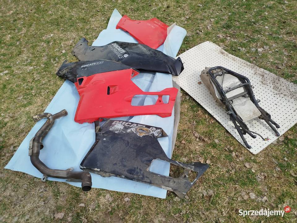 Ducati 999 części czyszczenie garazu Jedwabne