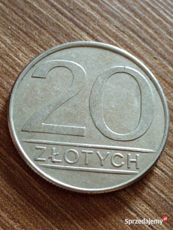Sprzedammtrzecie 20 zl 1986 r