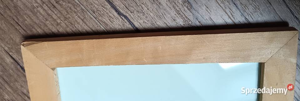 Ramka drewniana ze szkłem 175 x 125 Na zdjęcia
