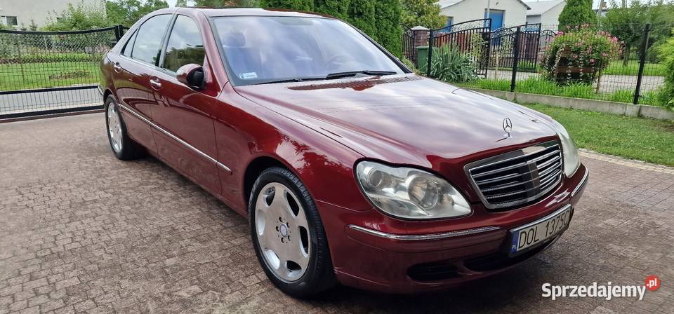 MercedesBenz w220 s600L v12 biturbo czujnik martwego pola Syców