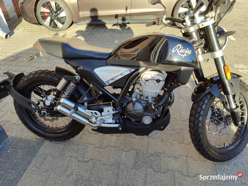 SCRAMBLER RIEJU CENTURY 125 nieuszkodzony wielkopolskie Kalisz