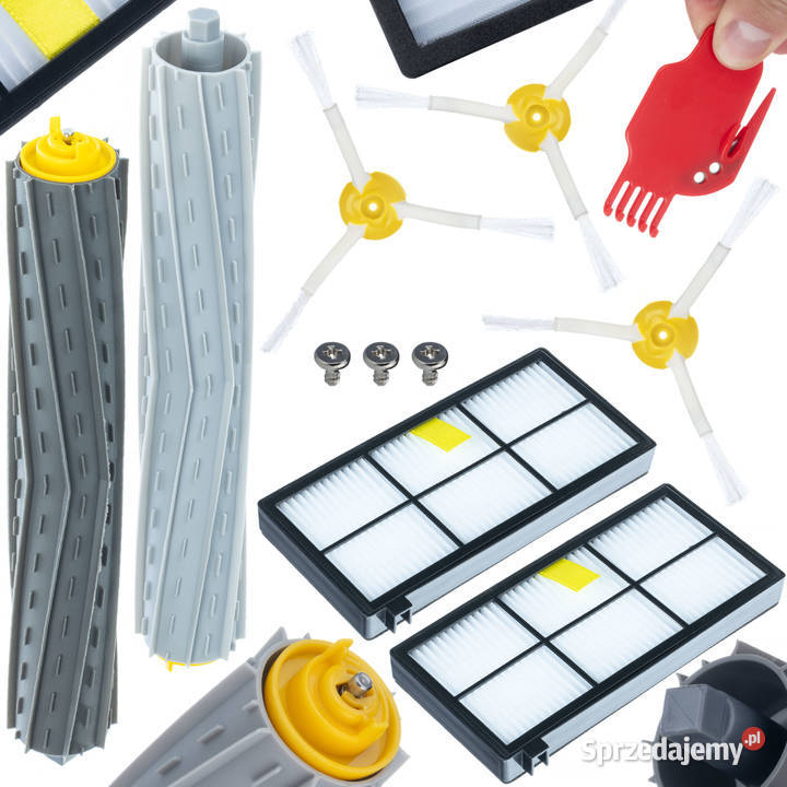 Zestaw Akcesoriów do iRobot Roomba 2x Filtry Ludźmierz