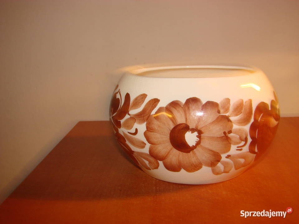 fajansowy pojemnik Pruszcz Gdański