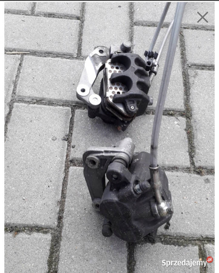 TRIUMPH TIGER 800 zaciski zacisk przewód przód wielkopolskie sprzedam