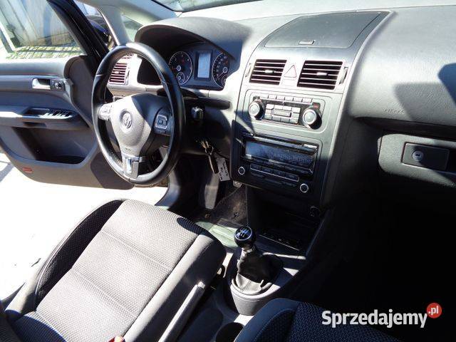 VW TOURAN 7osobowy TDI KLIMA ALU welurowa tapicerka