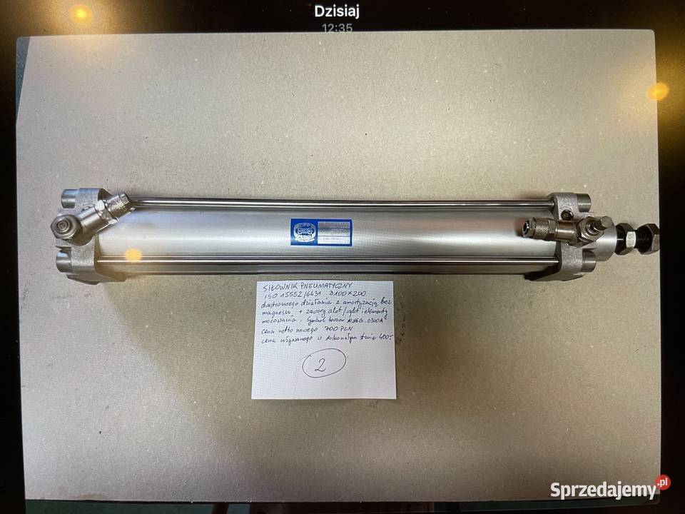 Siłowniki pneumatyczne i osprzęt firmy PREMA