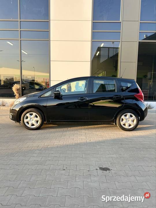 Śliczny Nissan Note Czarny Benzyna Super stan czarny Puławy