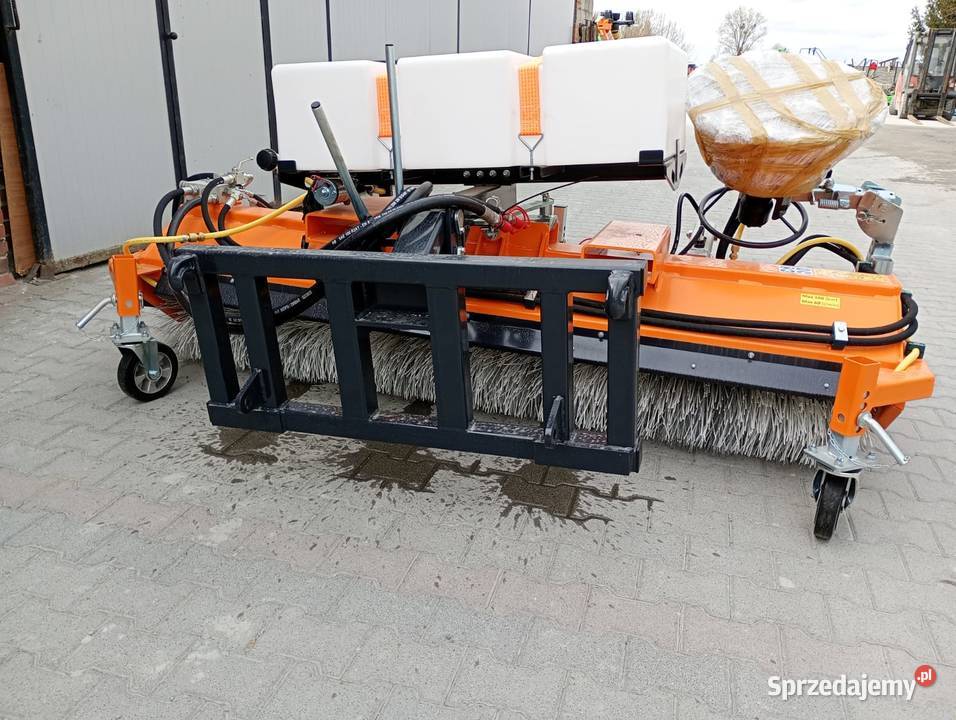 Zamiatarka 23m TALEX szczotka boczna system Mrągowo