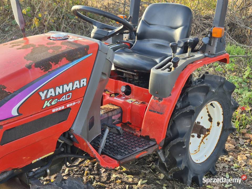 Traktorek traktor YANMAR KE40D 14 44 Małuszyn