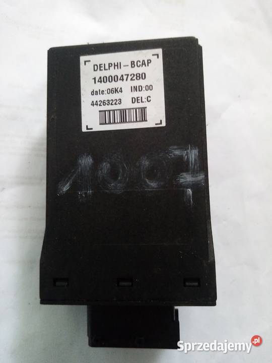Modol Peugot 1007 Delphi 1400047280 inne Wyposażenie elektryczne Części samochodowe