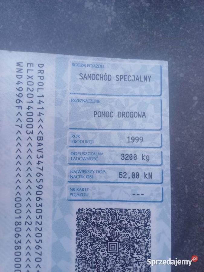 Autolaweta Iveco Cargo Specjalny 640 najazd Sochaczew sprzedam