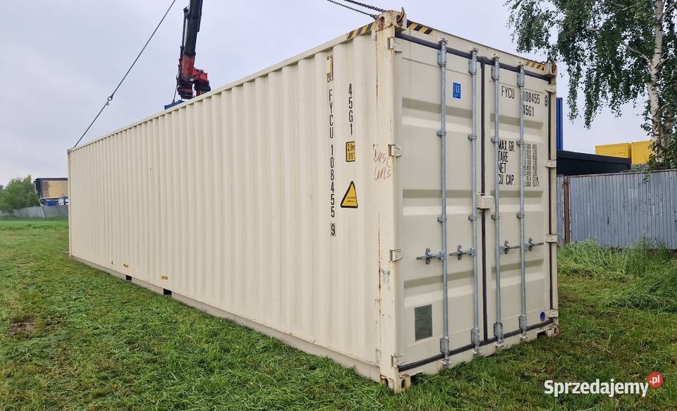 KONTENER MORSKI 40 HC 12m SPRZEDAM Somianka-Parcele