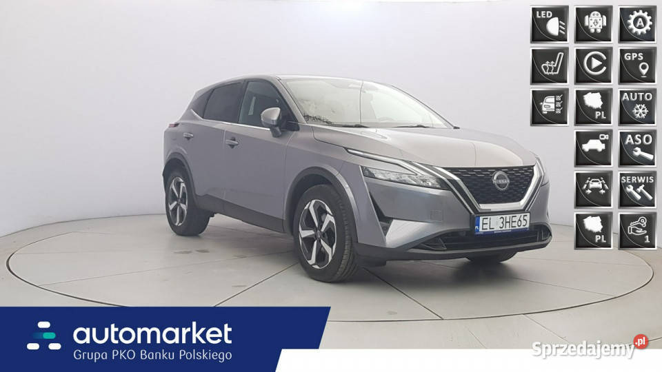 Nissan Qashqai 13 DIGT mHEV NConnecta Xtronic Z wspomaganie kierownicy mazowieckie Warszawa
