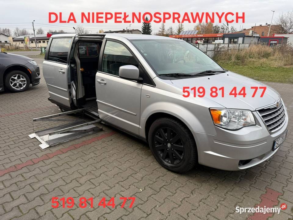 Niepełnosprawnych Chrysler Grand Voyager Częstochowa