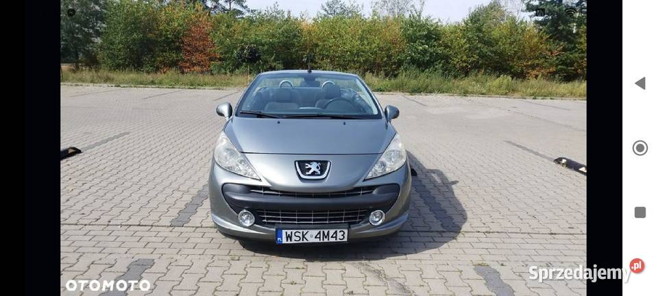 Peugeot 207cc mazowieckie Podbiel