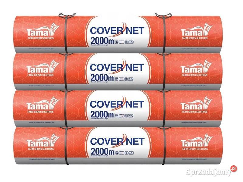 Siatka CoverNet 2000m123 TAMA do pras rolniczych wielkopolskie Feliksów