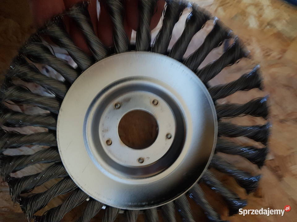 SZCZOTKA DRUCIANA DO KOSY 160 mm DRUCIAK TARCZA Spalinowe Spalinowe Głogowa