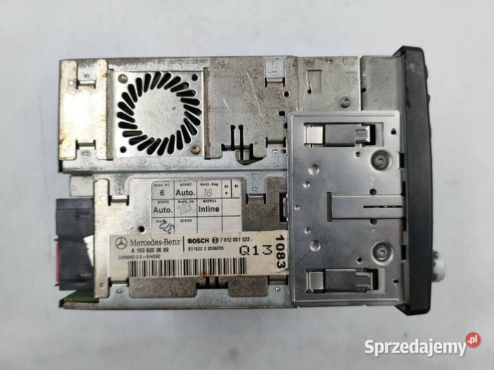 Nawigacja Radio Wyświetlacz Mercedes ML W163