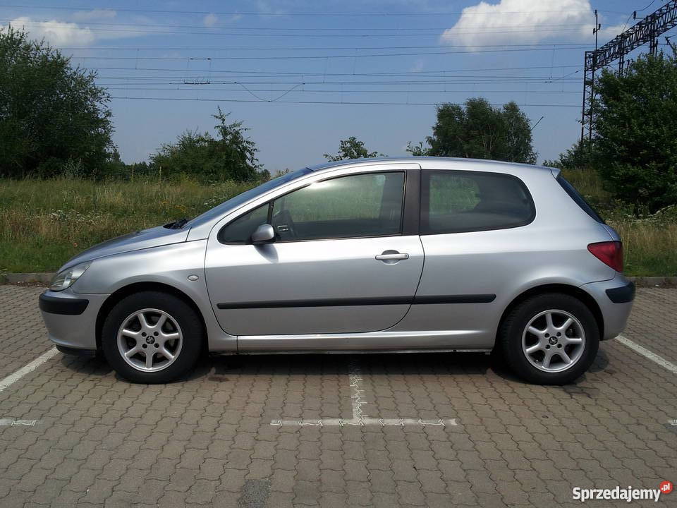 peugeot 307 srebrny zadbany dolnośląskie Wrocław