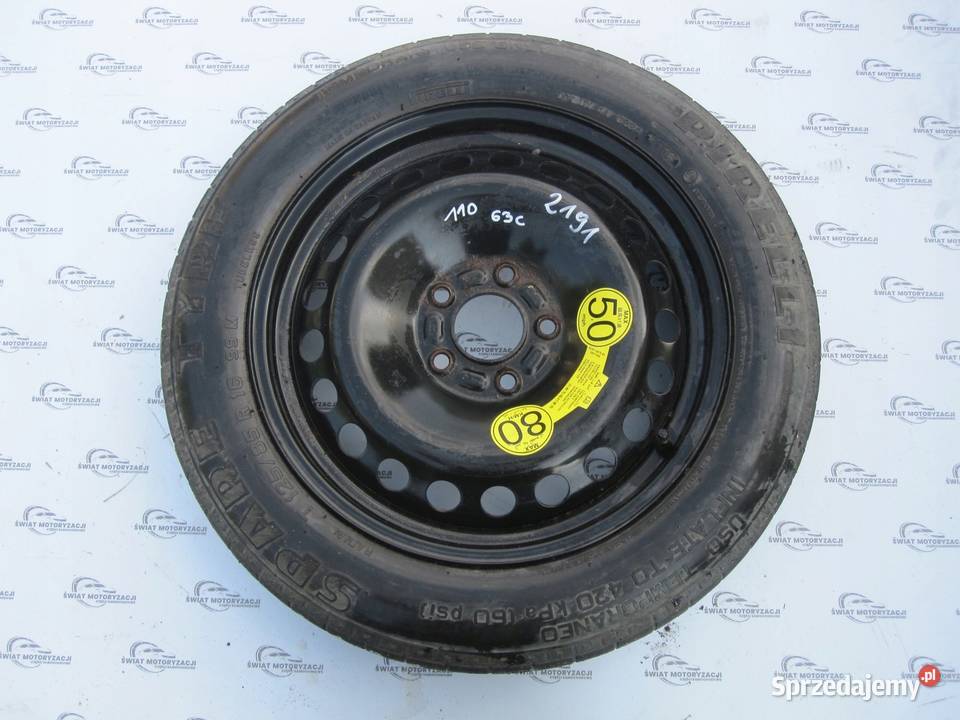 VOLVO S40 V50 koło dojazdowe 1258516 99M 5x108 świętokrzyskie Kielce