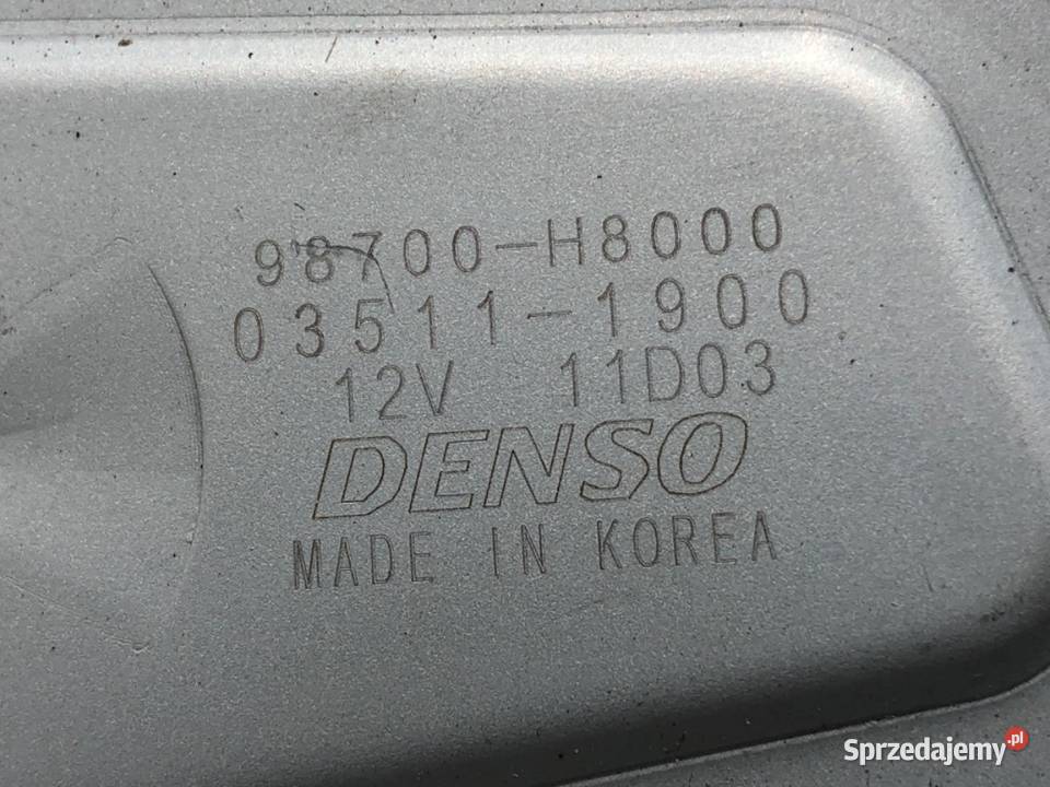 SILNIK WYCIERACZEK TYŁ KIA RIO IV 98700H8000