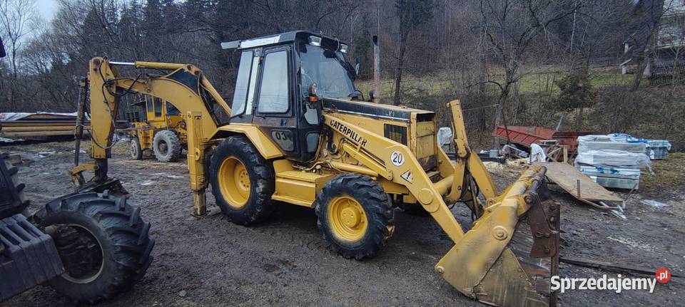 Cat 428 b koparko ładowarka Koła Koparki