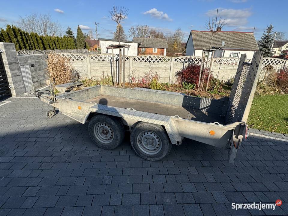 Przyczepa Ifor Williams 2015 pod minikoparkę sprzedam