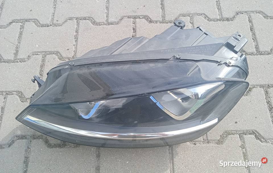 VW Golf VII Bixenon reflektor lampa lewy przód Lampy przednie Przeźmierowo
