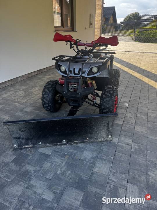Quad 125 Z wyciągarką i Pługiem quad - ATV małopolskie Nowy Sącz