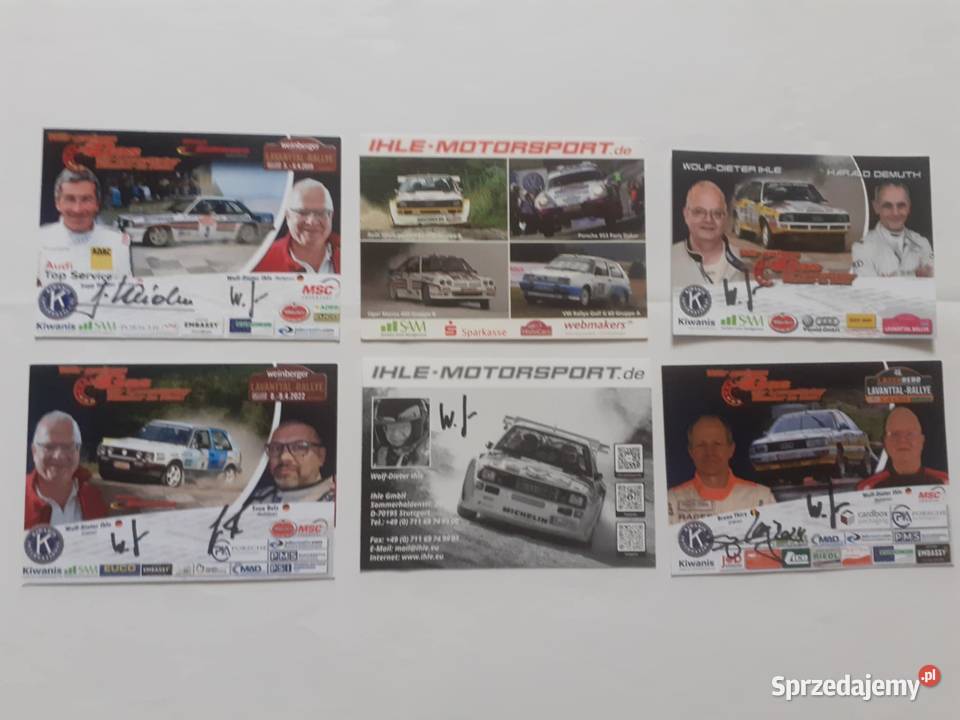 Karty Ihle MotorsportAudi Quattro Audi 200 Opel Pozostałe