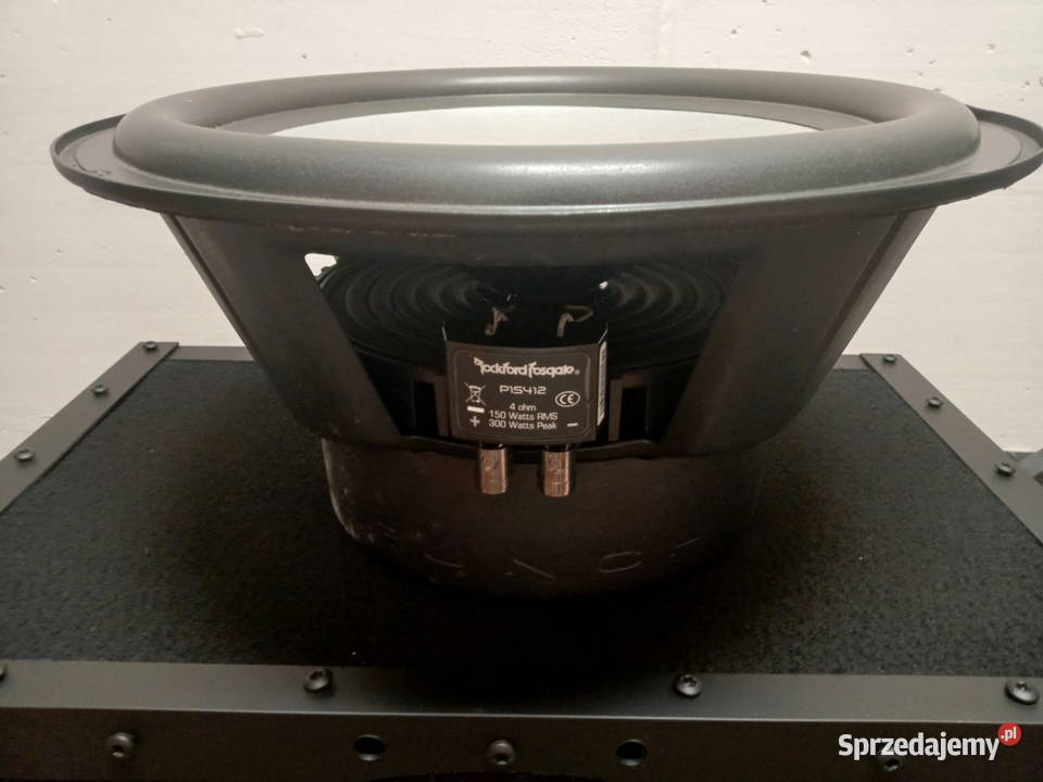 Skrzynia basowa głośnik Rockford Fosgate skrzynie basowe i tuby Gostynin