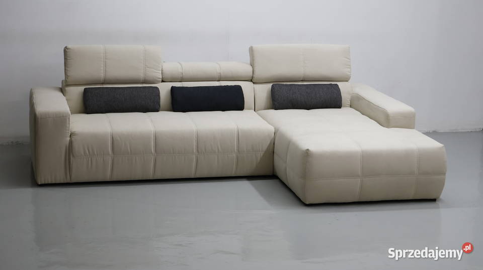TCB DESIGN narożnik regulowane zagłówki sofa Poznań
