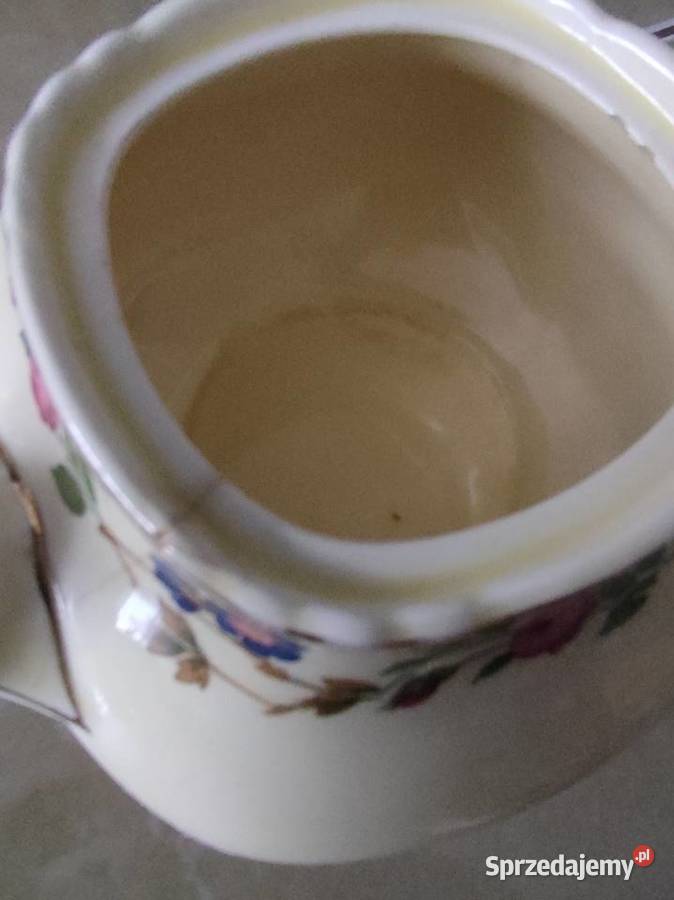 Antyczne porcelanowe czajniki imbryki Anglia lubelskie Janów Lubelski