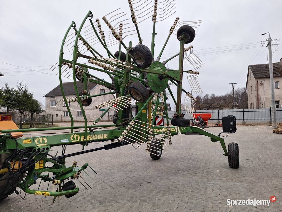 Zgrabiarka dwukaruzelowa Pottinger Krone Stan Łomża
