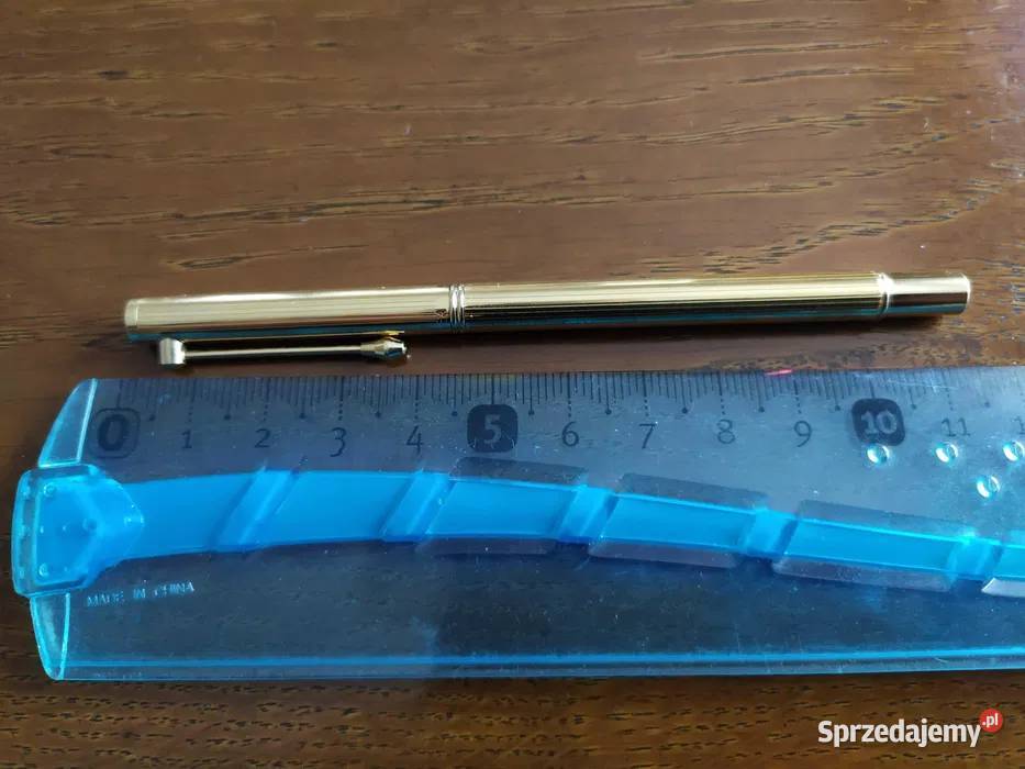 Pozłacany długopis włoski marki Lalex Sanok