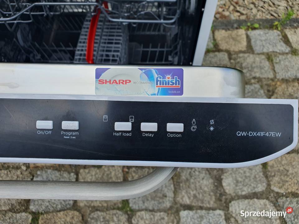 Zmywarka Sharp QWDX41F47EW wolnostojąca z klamką wolnostojące Częstochowa sprzedam