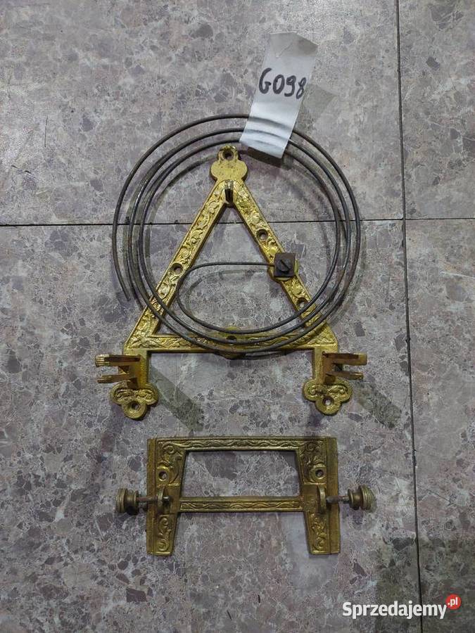 G098 Gong sanki mocowanie mechanizmu starego