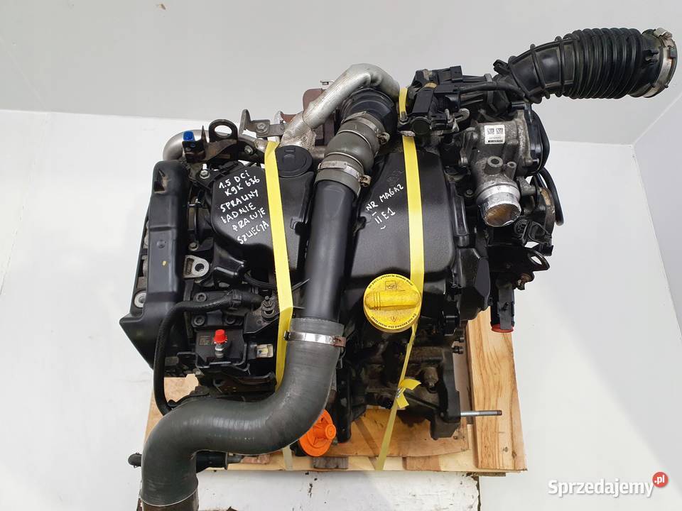 SILNIK K9K636 Nissan Qashqai 15 DCI 110 ładnie Rudka