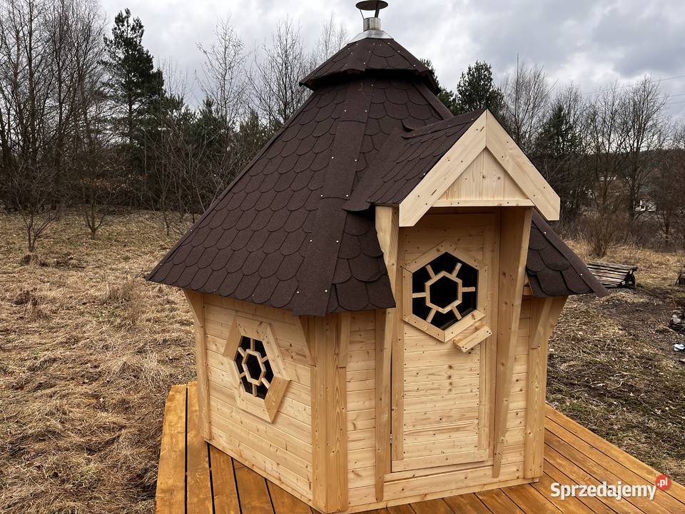 sauna ogrodowa ruska bania ogrodowa Zagnańsk