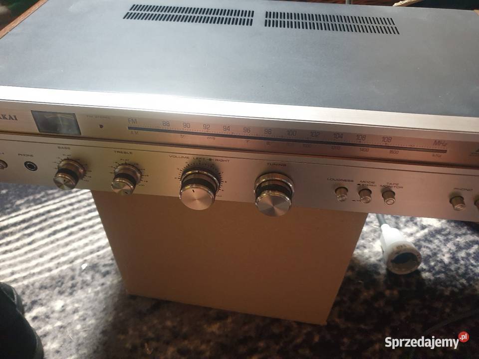 Amplituner akai vintage Leżajsk