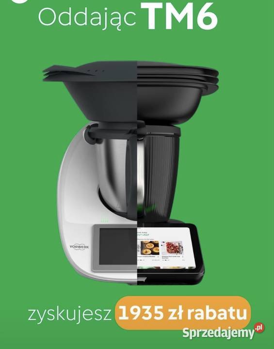 Wymiana Tm 6 na Thermomix 7 kupno Darmowa Nowa Sól sprzedam